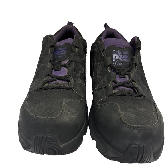 Timberland PRO Women’s Powertrain EV Comp Toe Work Shoes TB0A66T7ECS Black 10W - Picture 5 of 10